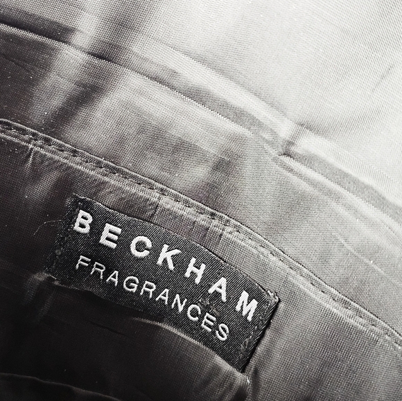 Orstrich Leather Black Envelope Clutch - Picture 3 of 5